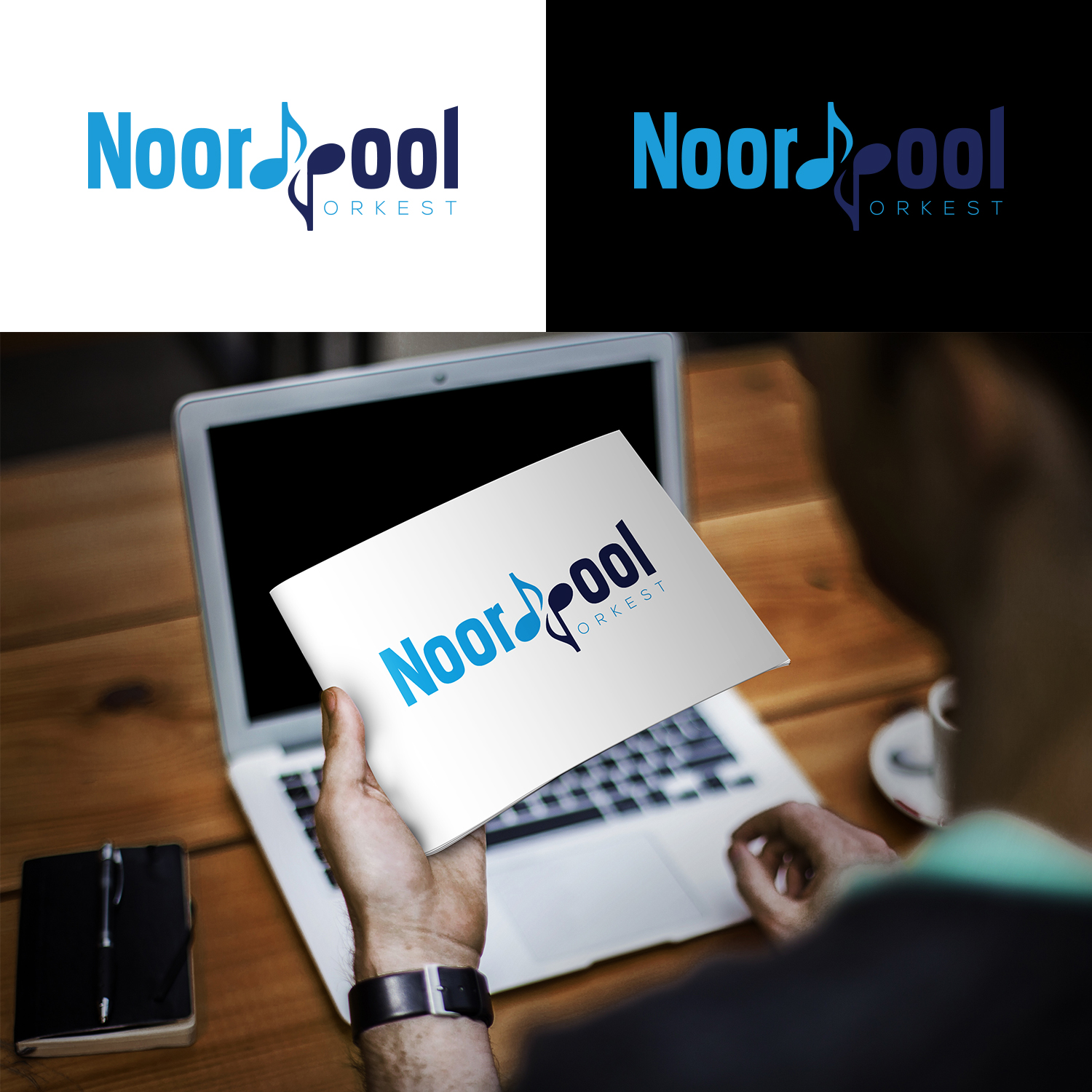 Logo Design by IMD-HUB for noordpool orkest | Design #12799916