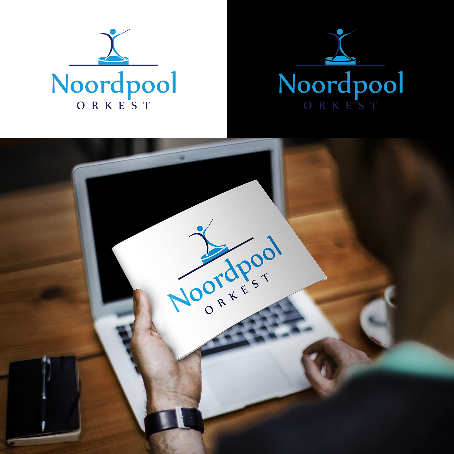 Logo Design by IMD-HUB for noordpool orkest | Design #12799918