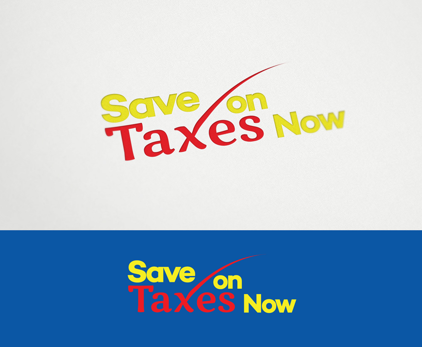 Logo Design by Impressive Sol for Save on Taxes Now | Design #12718069