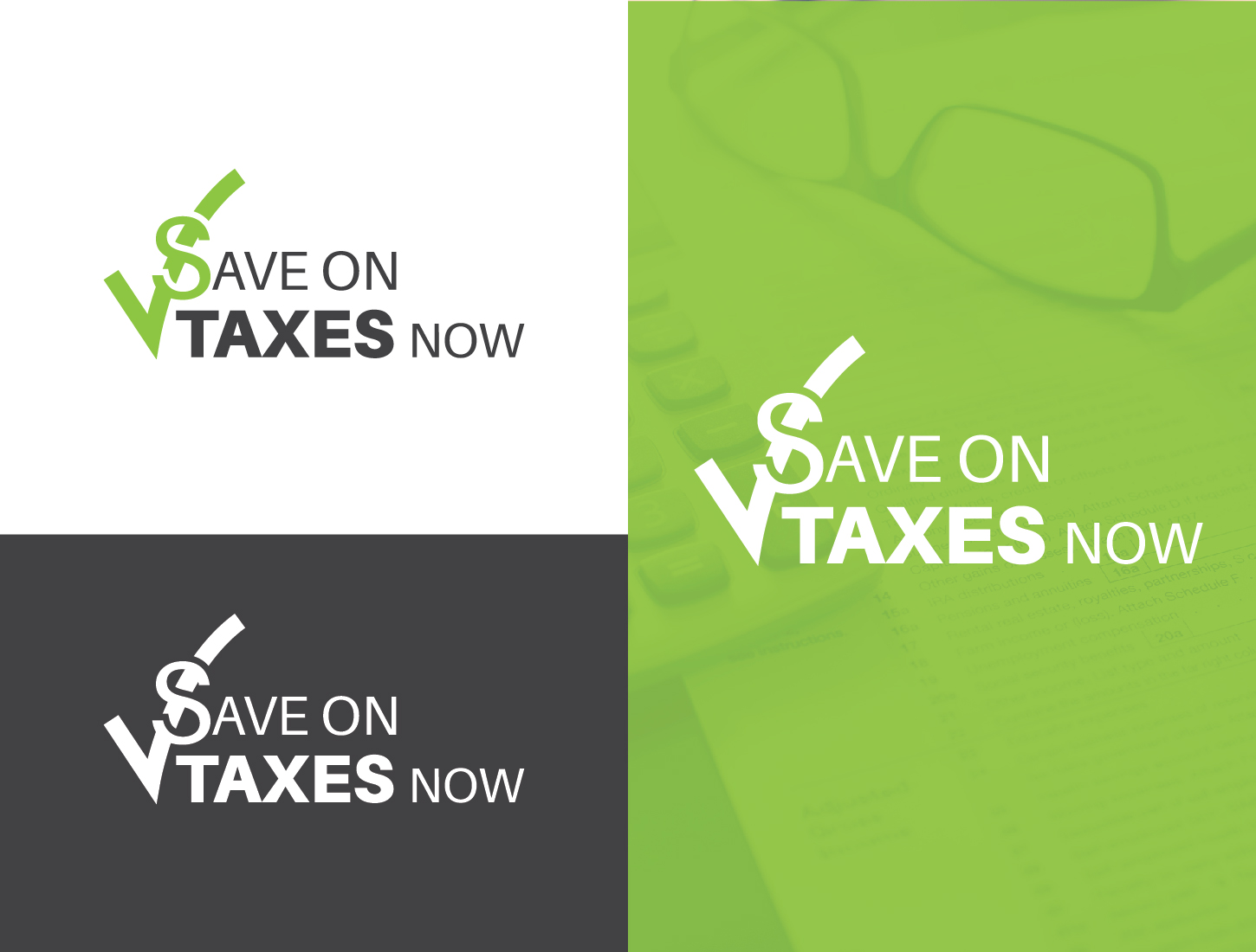 Logo Design by DG for Save on Taxes Now | Design #12777527