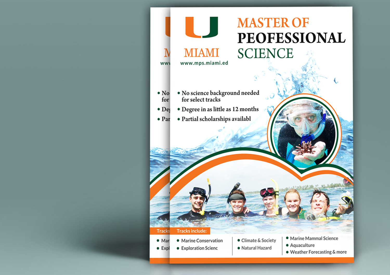 Flyer Design by debdesign for University of Miami | Design #12728130