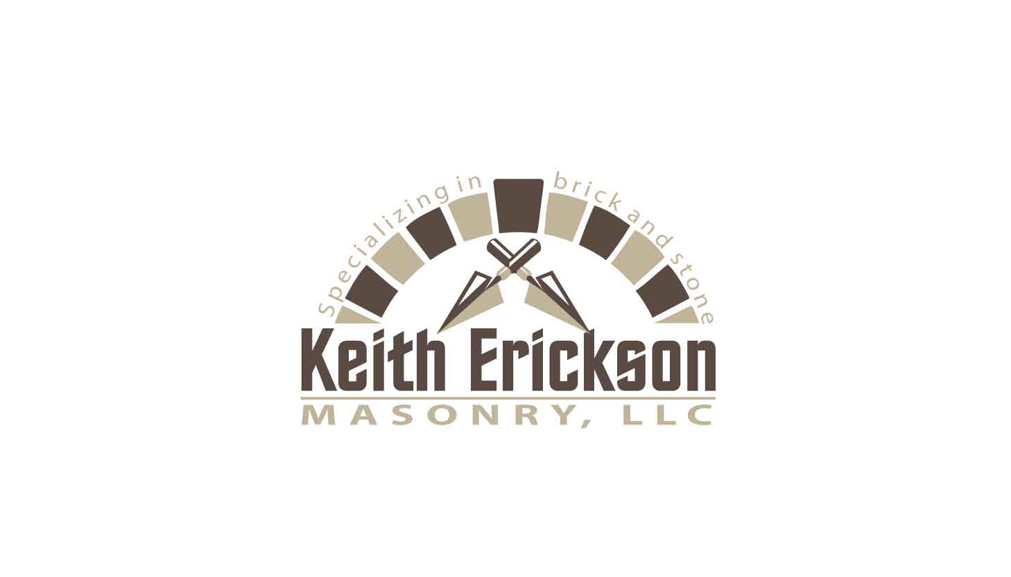 Diseño de Logo por parshdelhi para Keith Erickson Masonry, LLC | Diseño #12741735