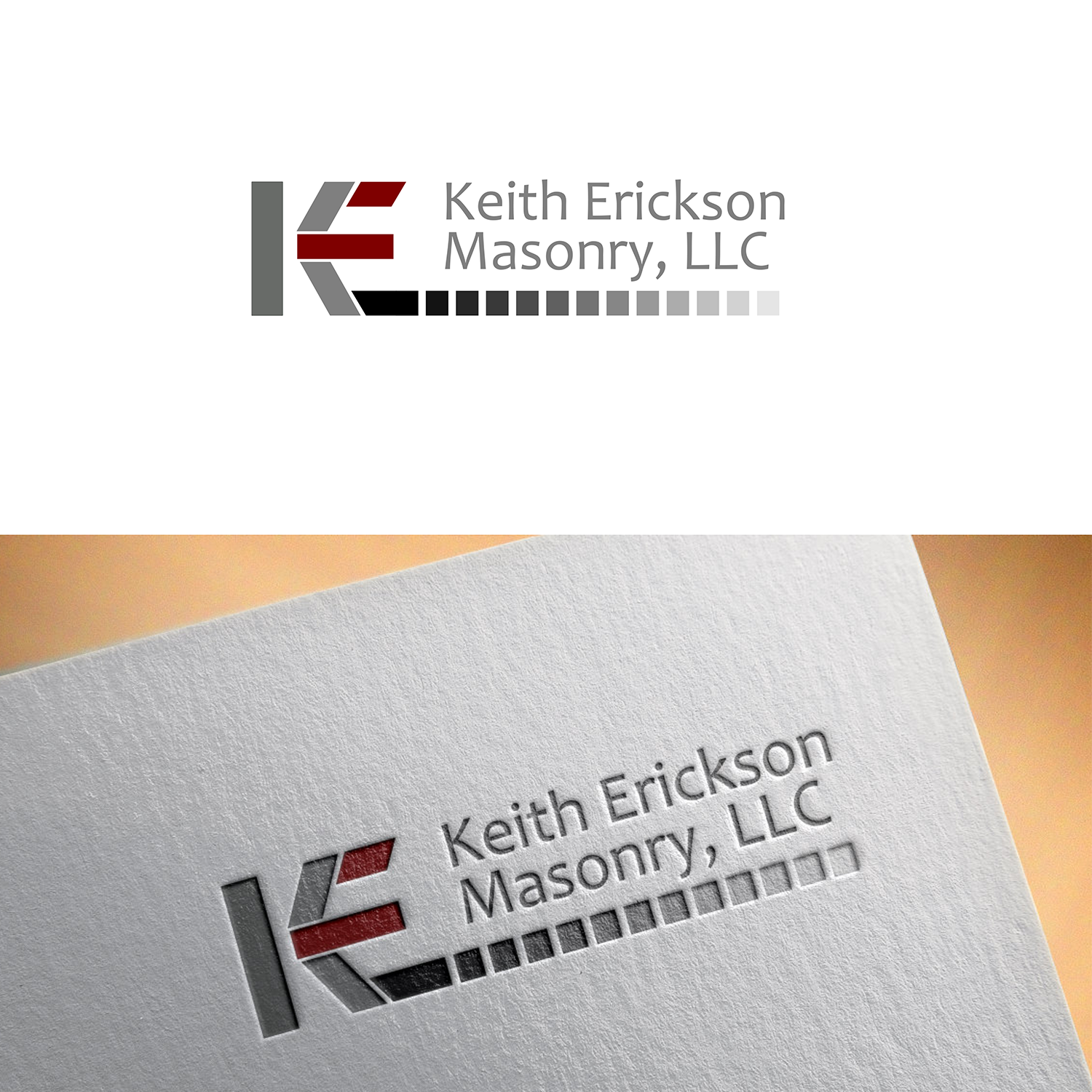 Diseño de Logo por elveneclipse para Keith Erickson Masonry, LLC | Diseño #12774604
