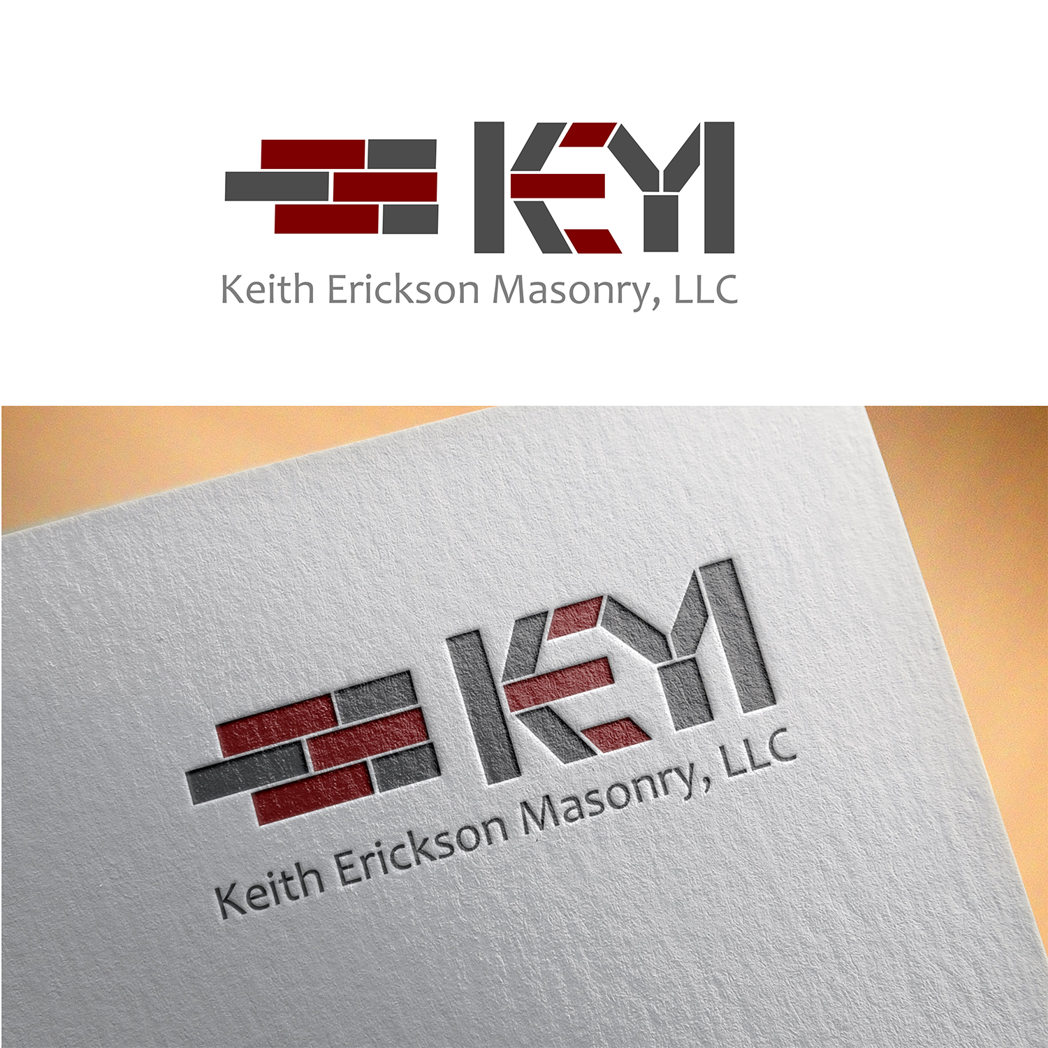 Design de Logo par elveneclipse pour Keith Erickson Masonry, LLC | Design #12774605