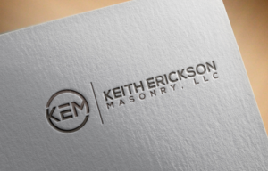 Logo Design by Mehedi Hasan ™ for Keith Erickson Masonry, LLC | Design: #12716454