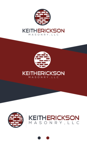Logo Design by A designs for Keith Erickson Masonry, LLC | Design: #12721006