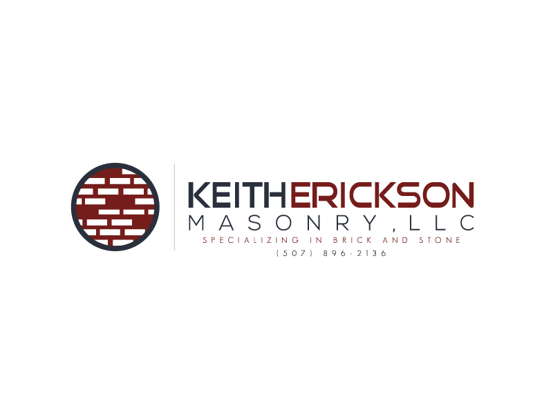 Diseño de Logo por A designs para Keith Erickson Masonry, LLC | Diseño #12721582
