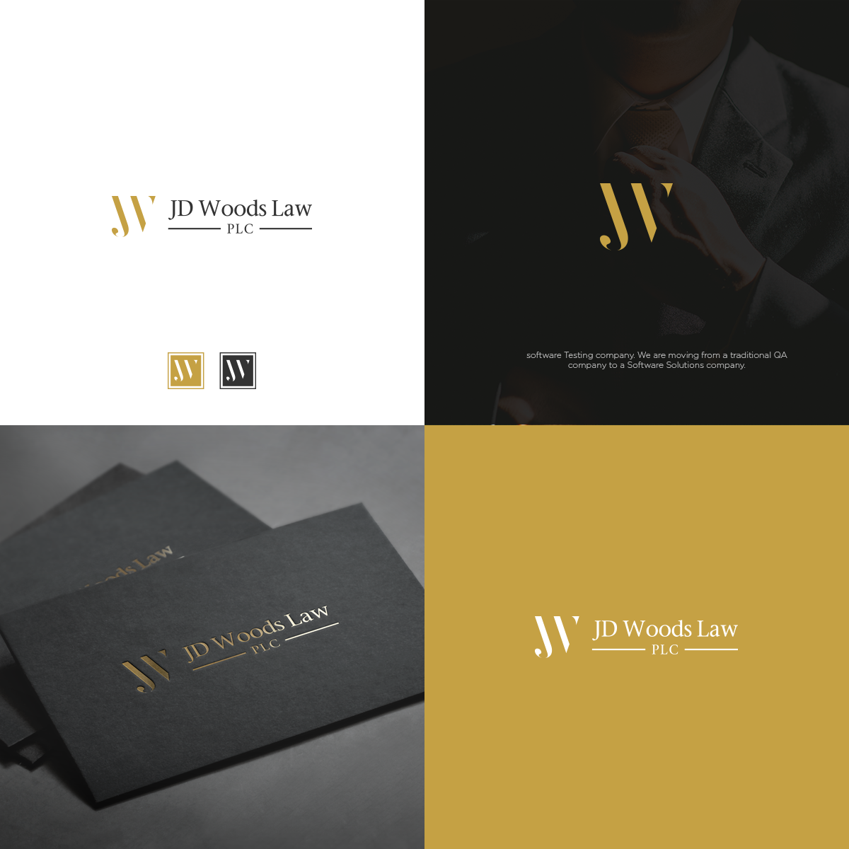 Diseño de Logo por Aarif ™ para JD Woods Law, PLC | Diseño #12839824