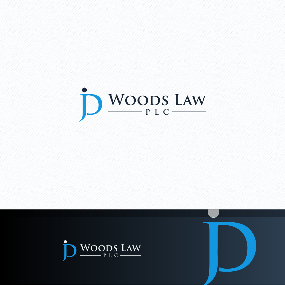 Logo Design by m_sue for JD Woods Law, PLC | Design #12851148