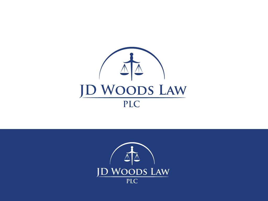 Logo Design by Designs 2019 for JD Woods Law, PLC | Design #12862183
