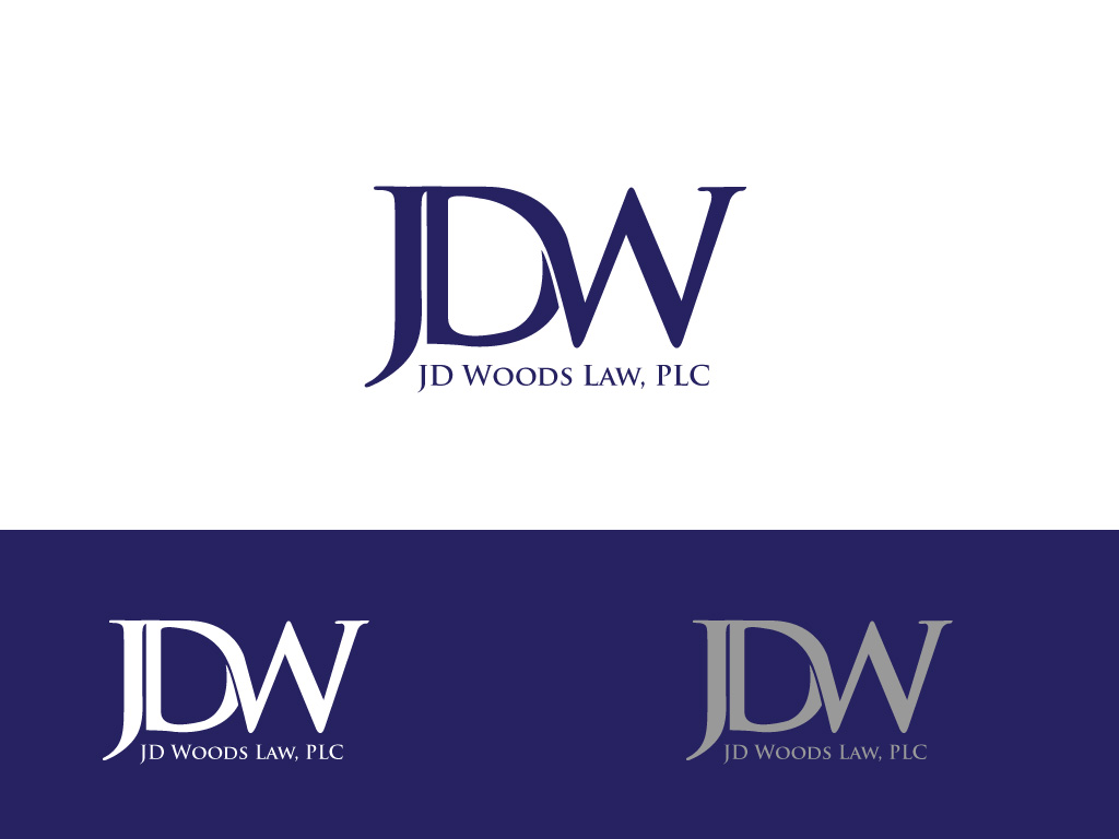 Logo Design by Designs 2019 for JD Woods Law, PLC | Design #12871834