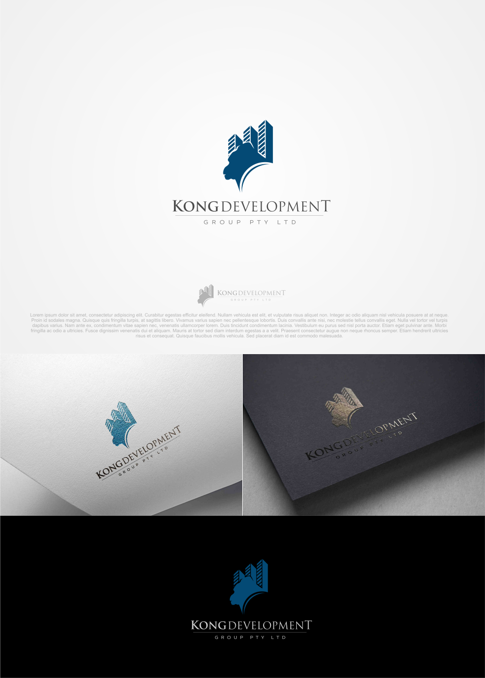 Logo Design by artswolf for Kong development group pty ltd | Design #12828232