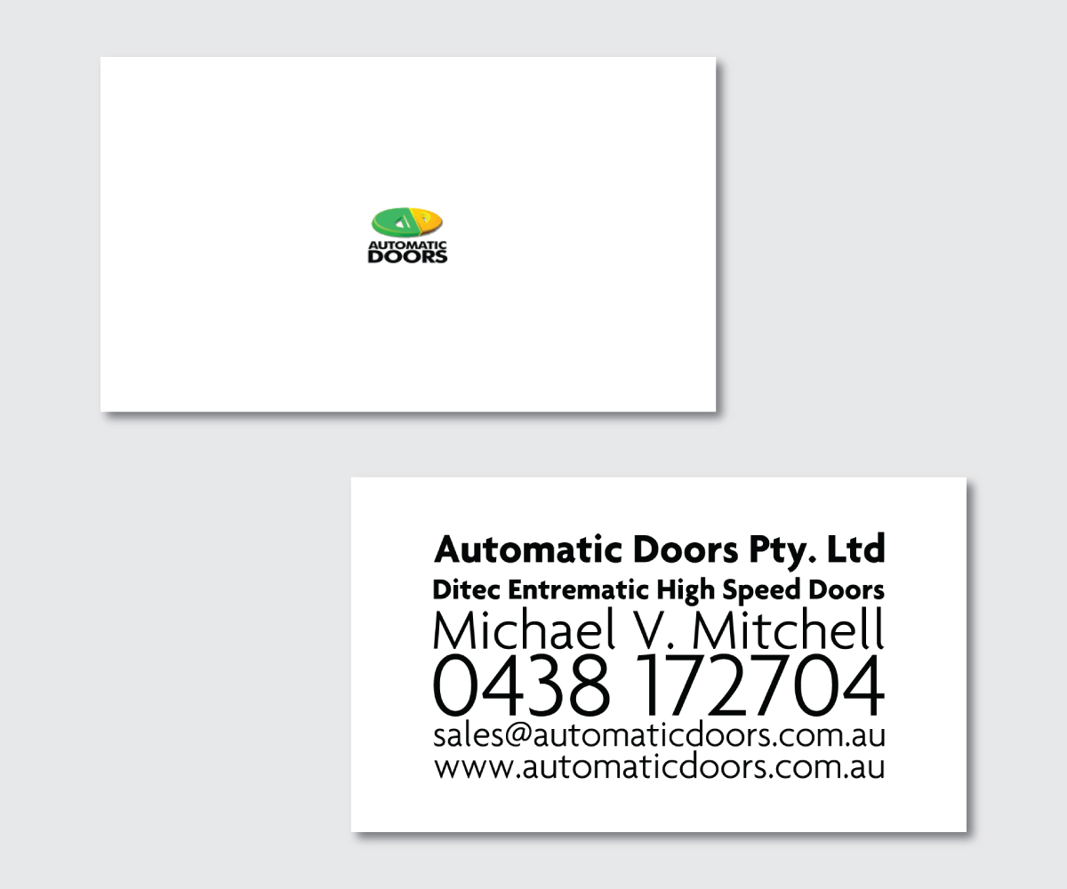 Business Card Design by dxp for this project | Design #2427318