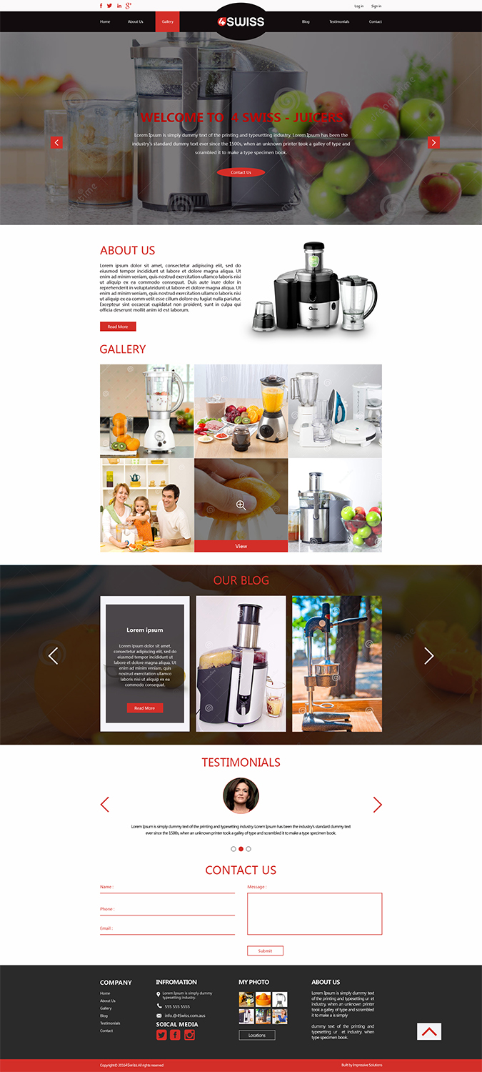 Wordpress Design by Impressive Sol for F4F Polska sp. z o.o. | Design #12745761