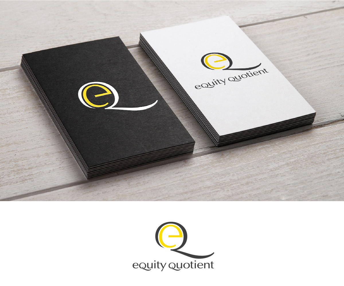 Logo Design by dharlan for E.Q.= Equity Quotient | Design #12723834