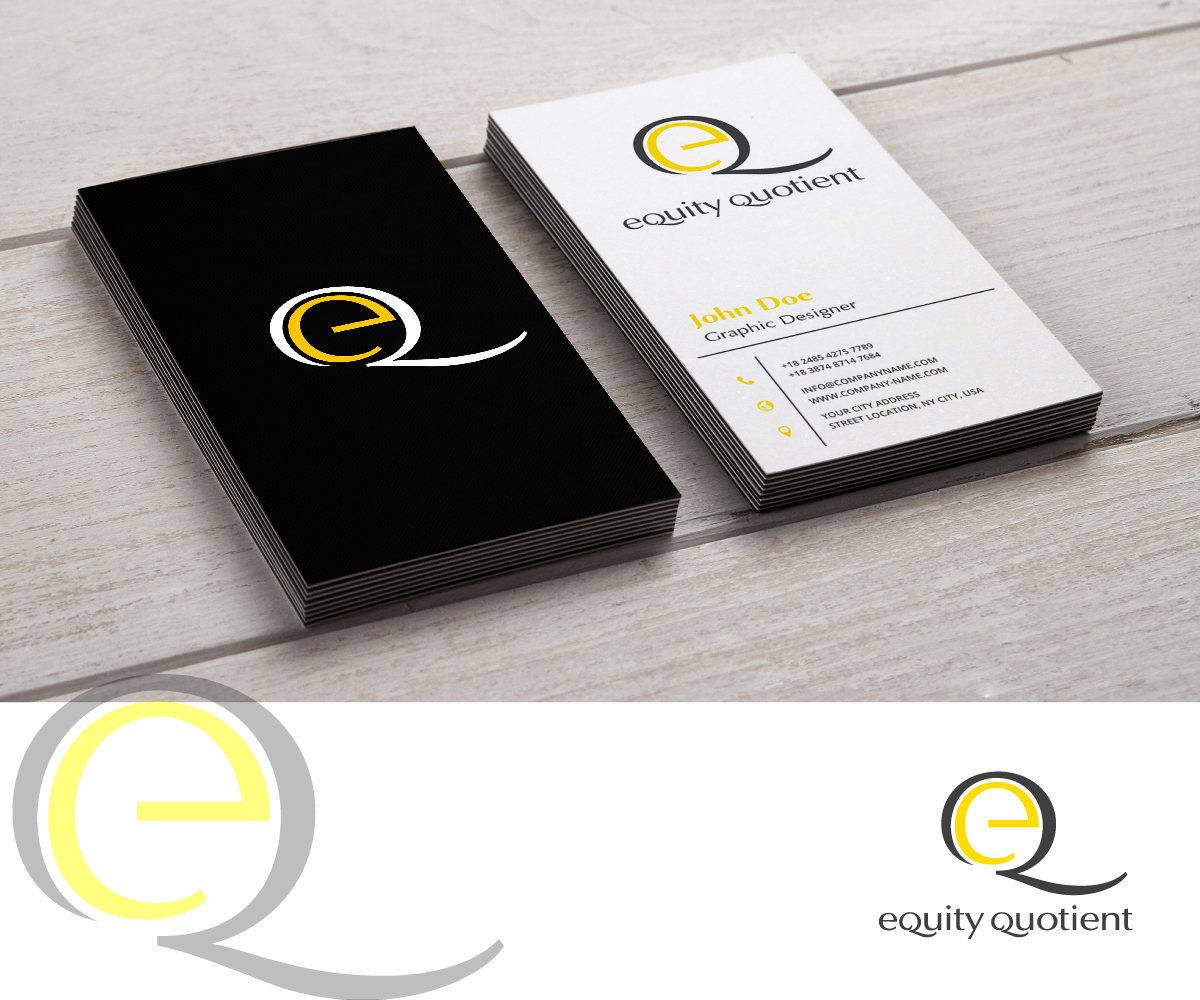 Logo Design by dharlan for E.Q.= Equity Quotient | Design #12735144