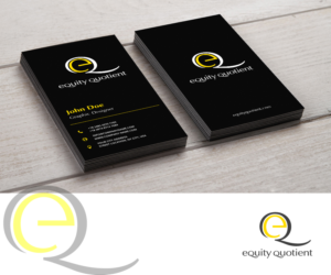 Logo Design by dharlan for E.Q.= Equity Quotient | Design #12751244