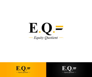 Logo Design by DiLion for E.Q.= Equity Quotient | Design: #12733059