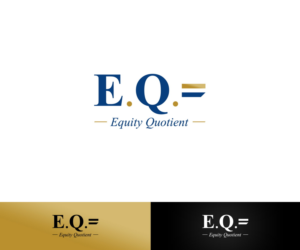 Logo Design by DiLion for E.Q.= Equity Quotient | Design: #12733075