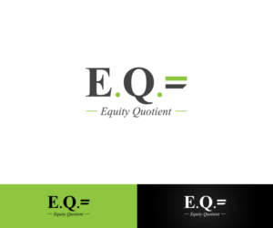 Diseño de Logo por DiLion para E.Q.= Equity Quotient | Diseño: #12737619