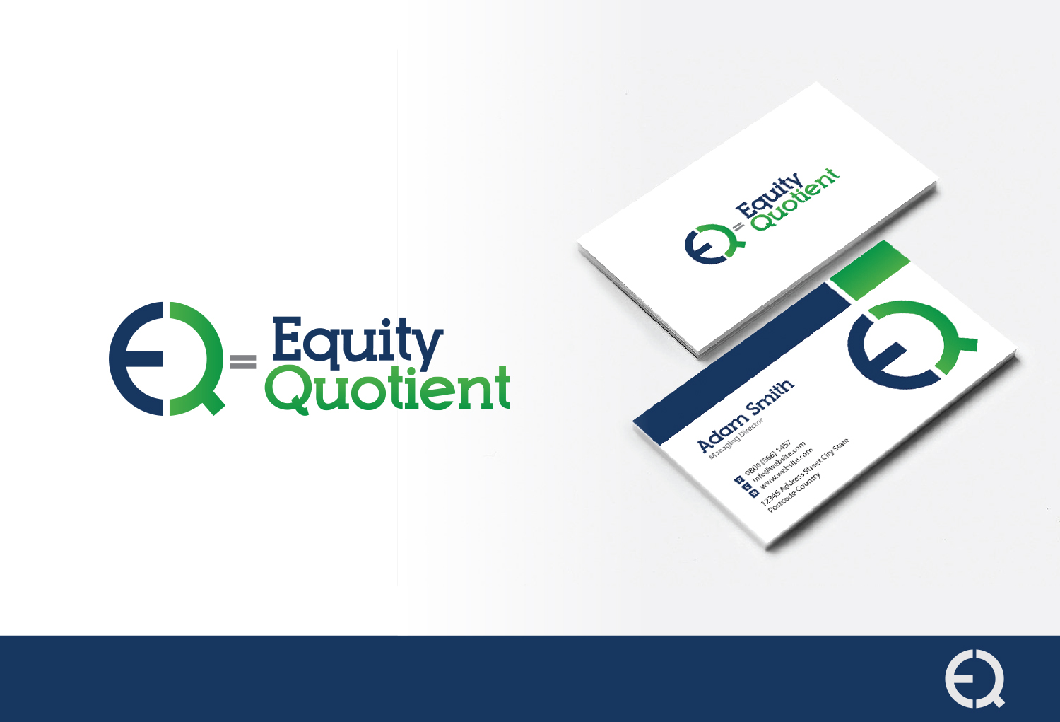 Design de Logo par dm.design pour E.Q.= Equity Quotient | Design #12711384