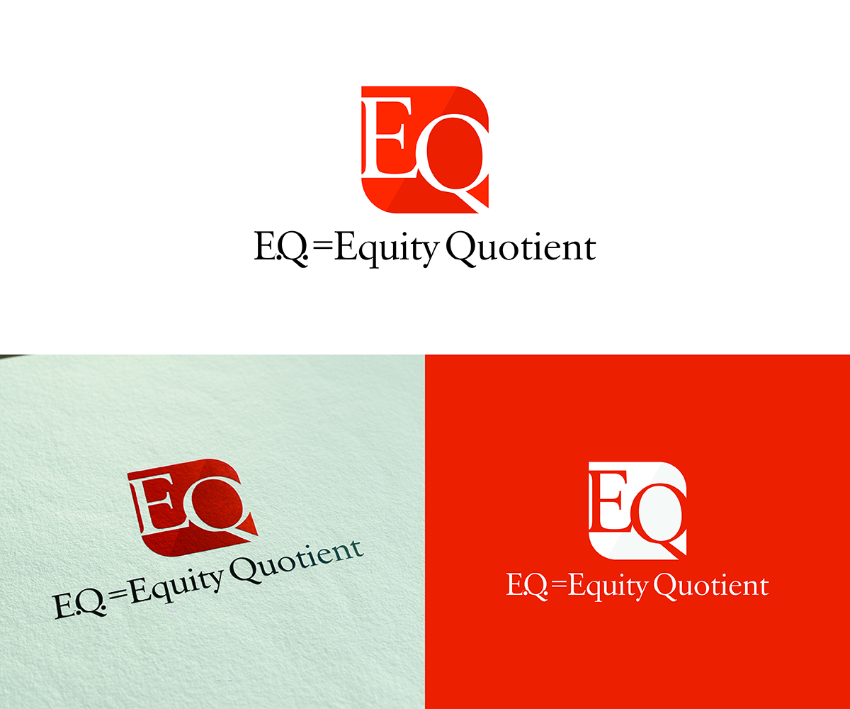 Logo Design by eMARK for E.Q.= Equity Quotient | Design #12721585