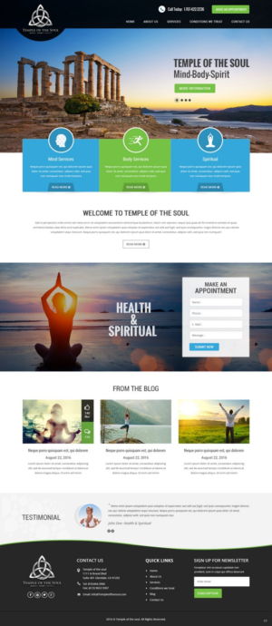 Web Design by pb for this project | Design: #12747821