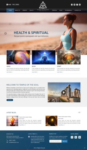 Web Design by pb for this project | Design: #12747822
