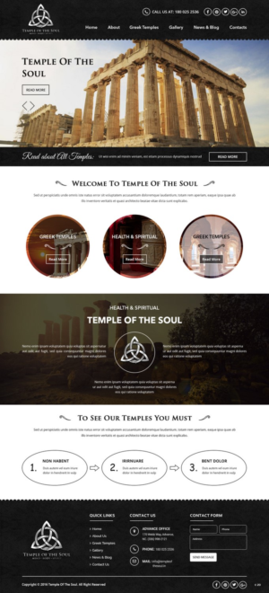 Web Design by pb for this project | Design: #12747827