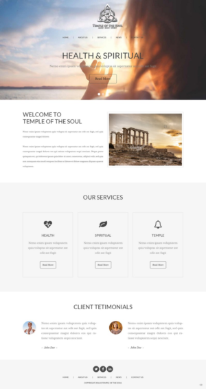 Web Design by pb for this project | Design: #12766449