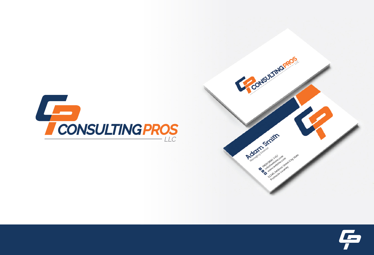 Logo Design by dm.design for Consulting Pros llc | Design #12727847