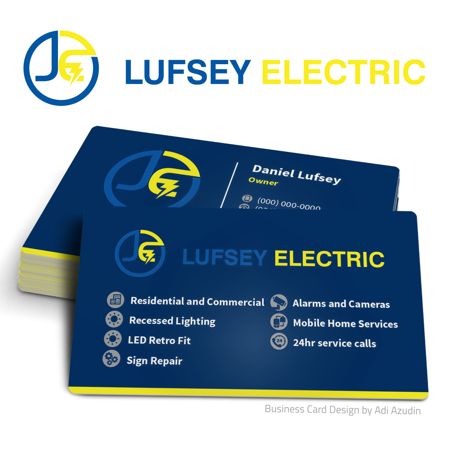 Business Card Design by adiazudin for this project | Design #12713035