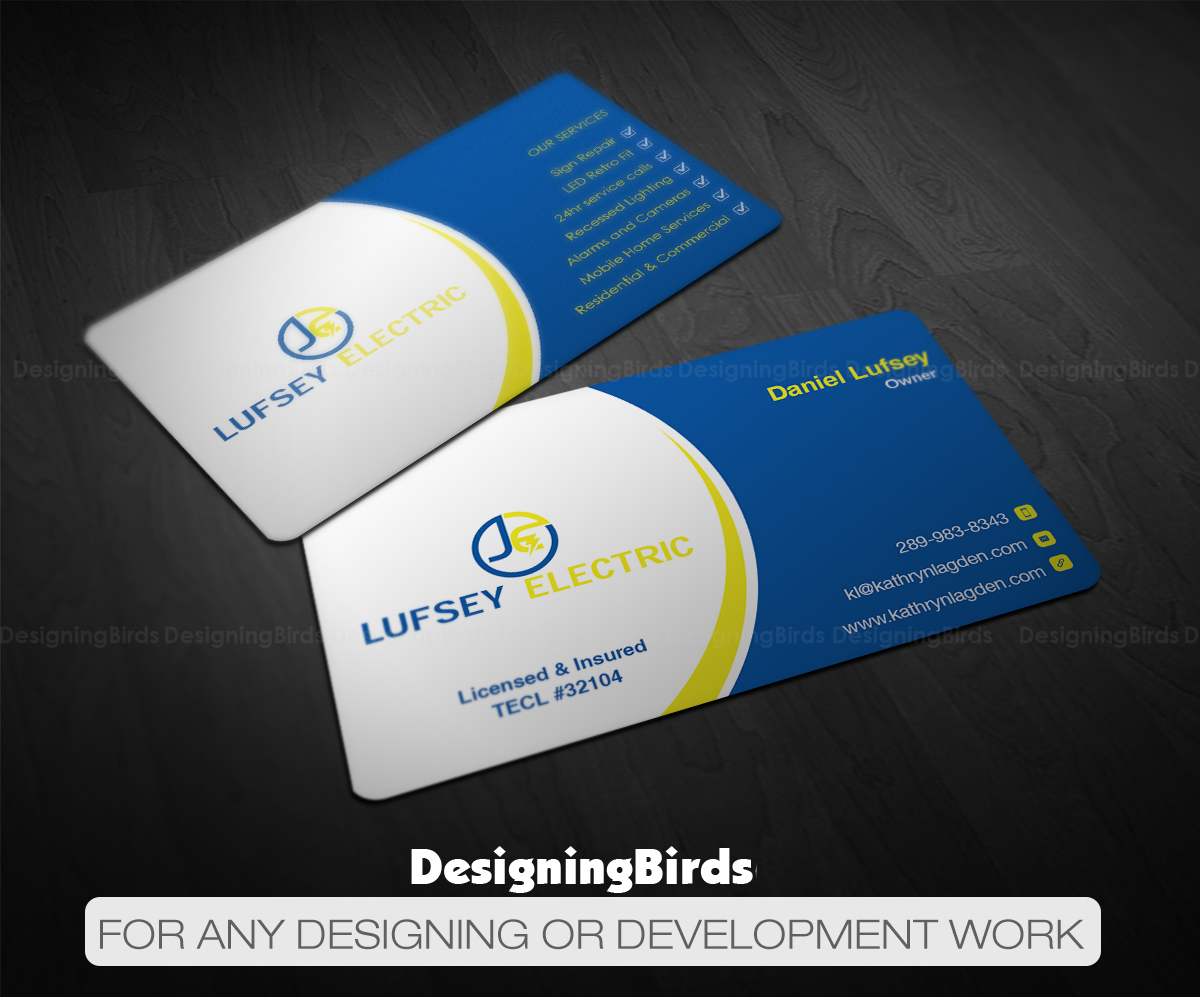 Business Card Design by Designing Birds for this project | Design #12716013
