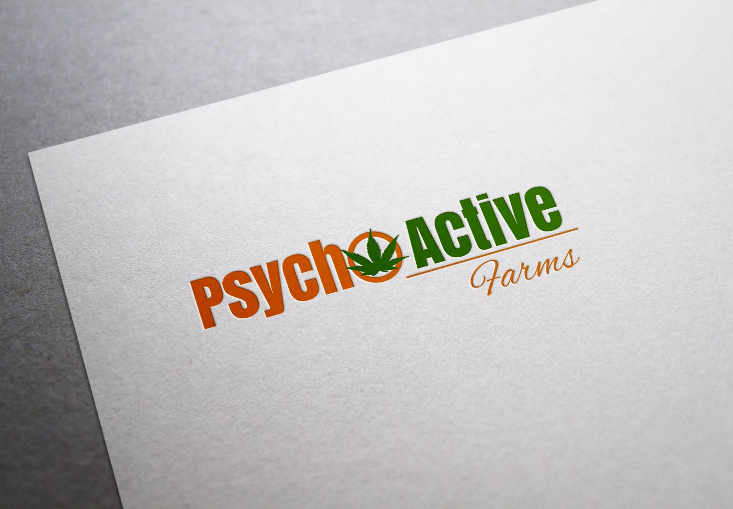 Logo Design by wearecreative4you for Psychoactive Farms | Design: #12721929