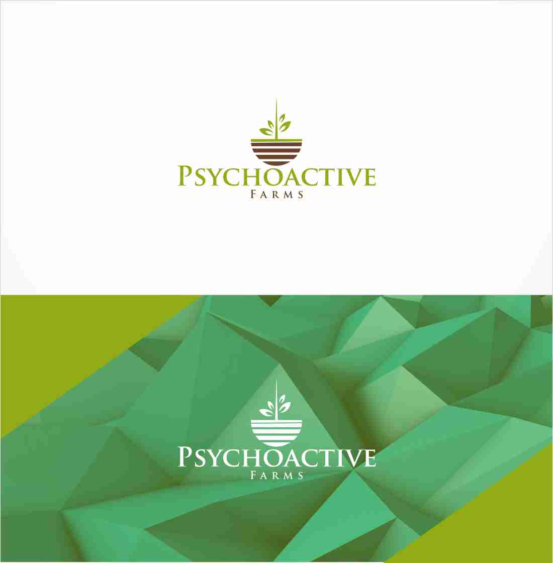 Logo Design by Paulsein for Psychoactive Farms | Design #12734088