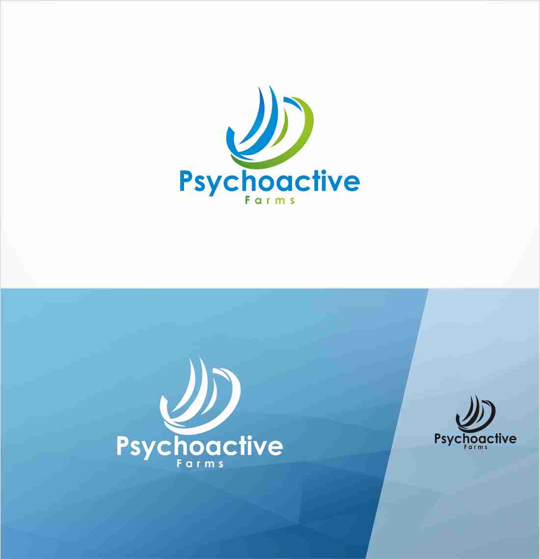 Diseño de Logo por Paulsein para Psychoactive Farms | Diseño #12734089