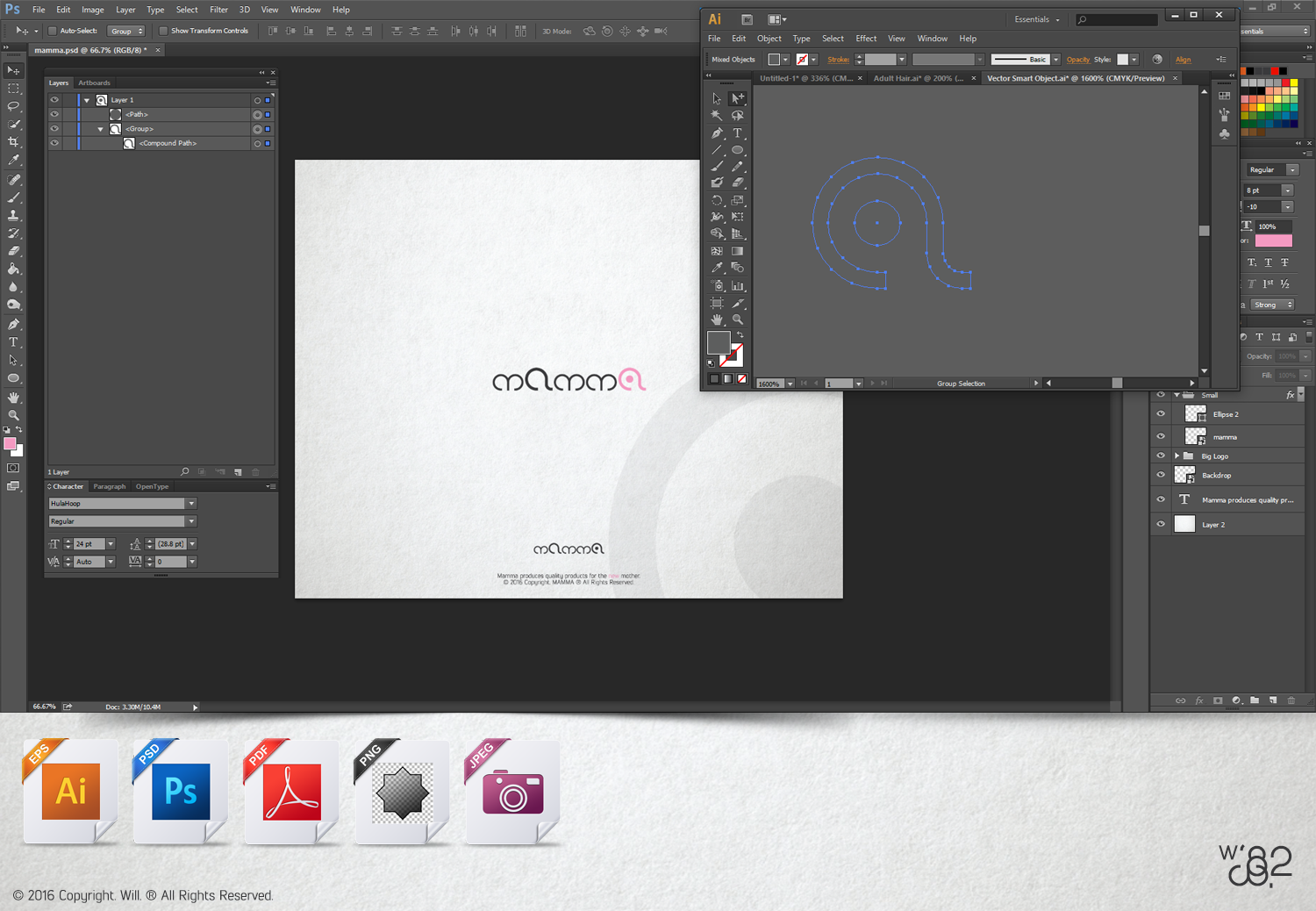 Logo Design by William™ for Mamma baby care | Design #12852643