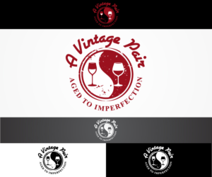 Logo Design by sangeloenriquez for A Vintage Pair | Design #12731068