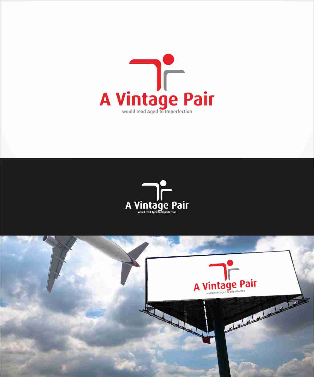 Logo Design by Paulsein for A Vintage Pair | Design #12734078