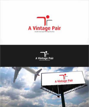 Logo Design by Paulsein for A Vintage Pair | Design: #12734078