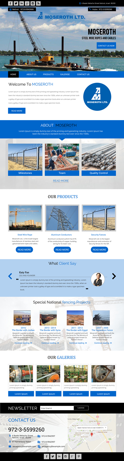 Web Design by rightway for this project | Design #12764200