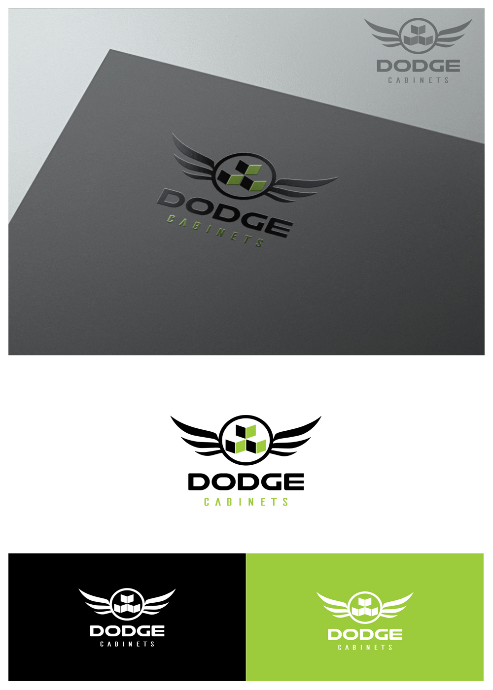 Diseño de Logo por goranvisnjic82 para Dodge cabinets | Diseño #12808315