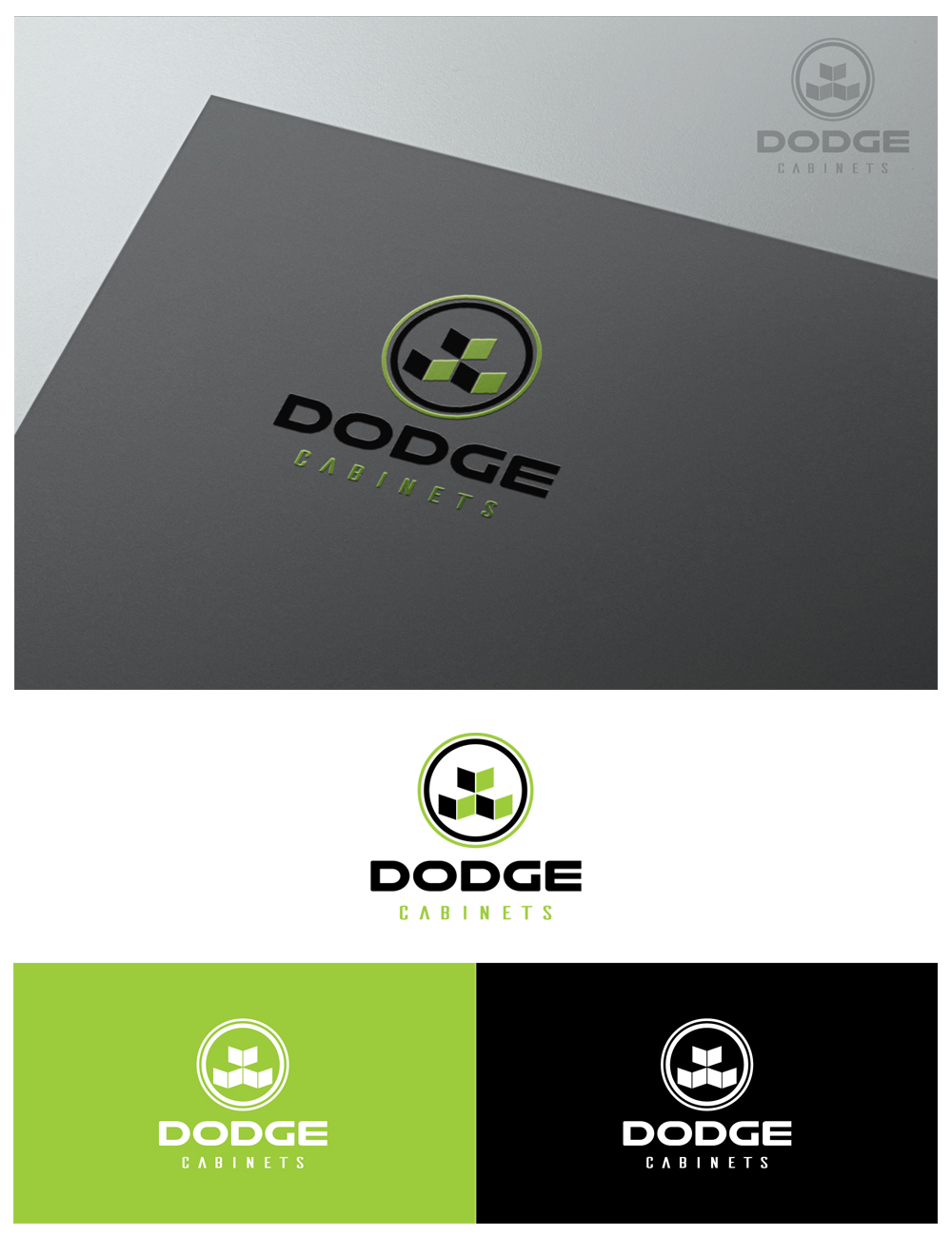 Logo Design by goranvisnjic82 for Dodge cabinets | Design #12821323