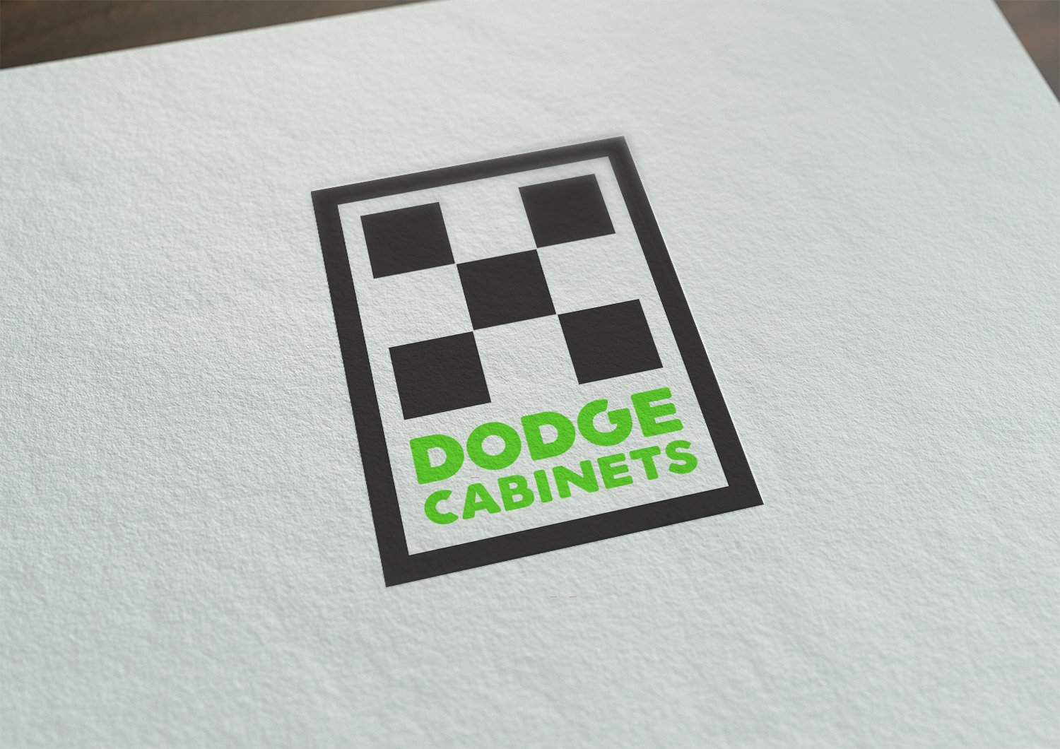 Logo Design by Matt Bradshaw for Dodge cabinets | Design #12726169