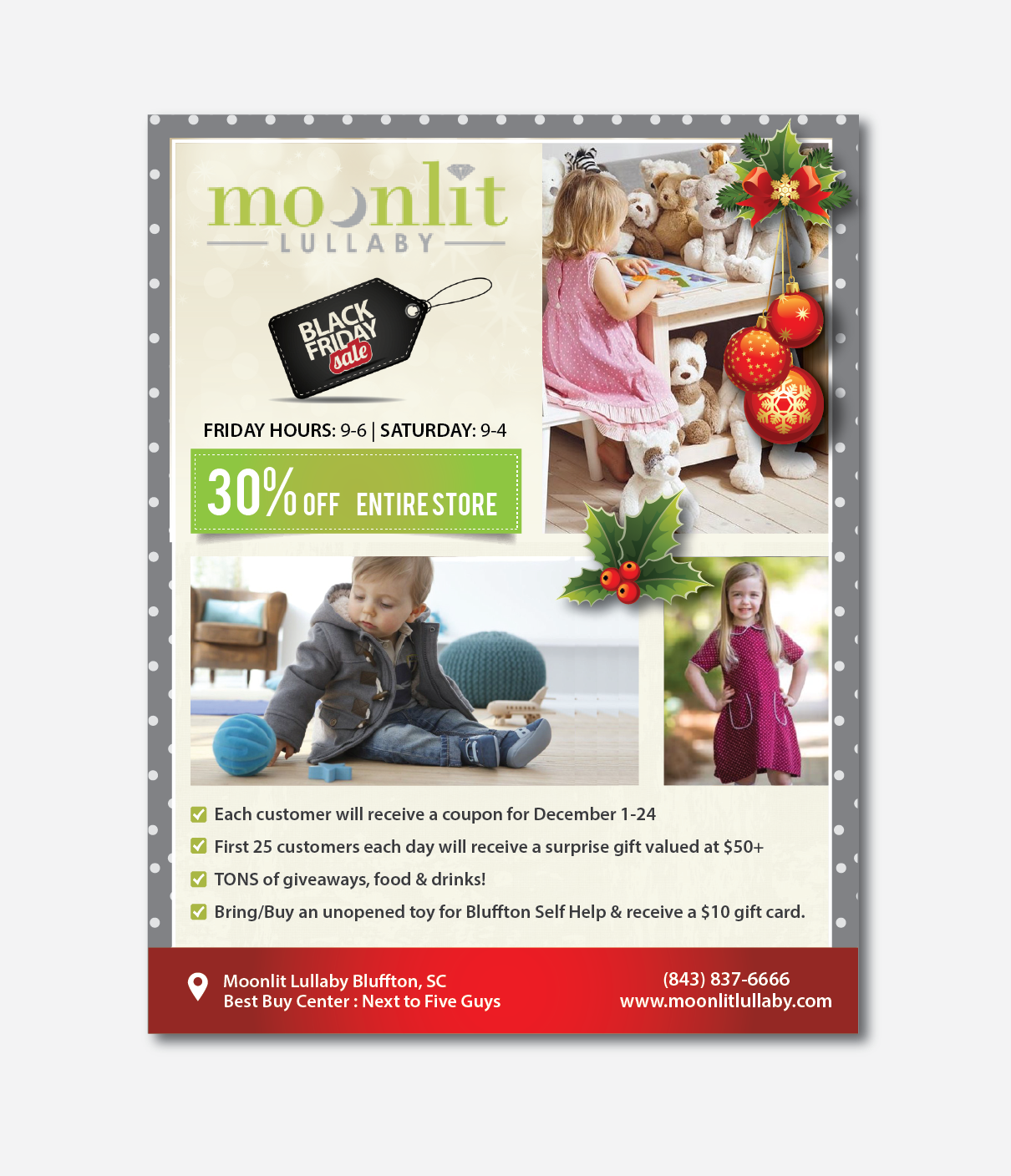 Diseño de Flyer por alex989 para Moonlit Lullaby | Diseño #12735789