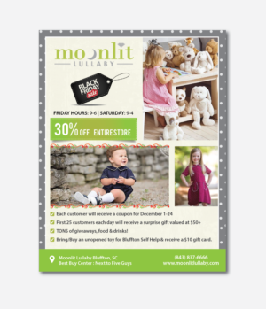 Flyer-Design von alex989 für Moonlit Lullaby | Design: #12739418