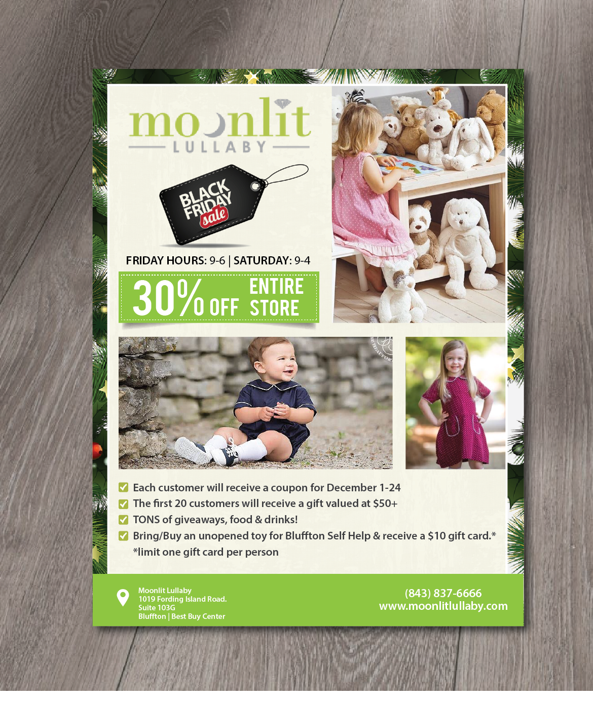 Flyer-Design von alex989 für Moonlit Lullaby | Design #12741348