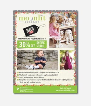 Flyer-Design von alex989 für Moonlit Lullaby | Design: #12741349