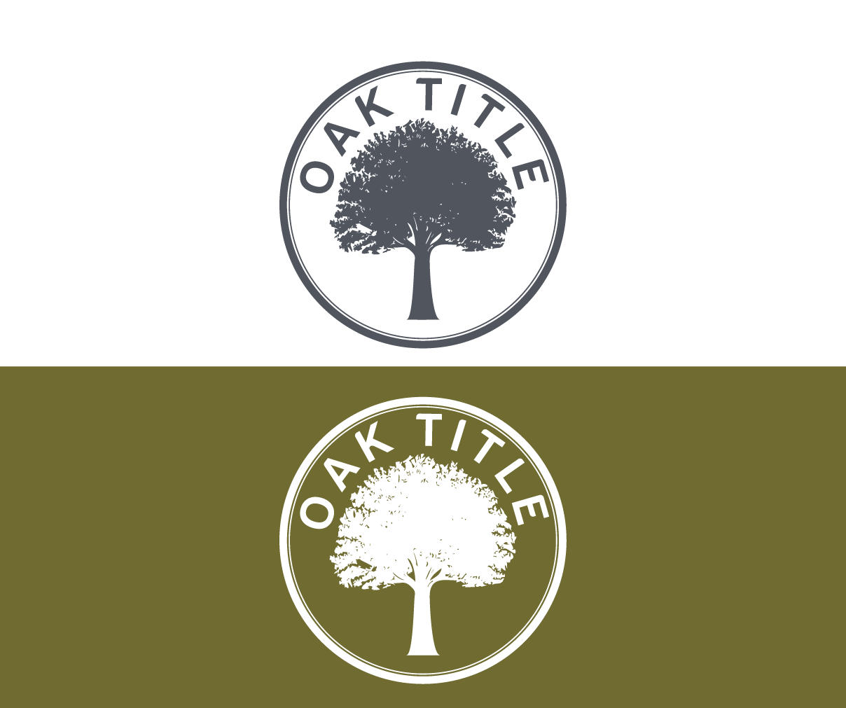 Logo-Design von lilila für Oak Title | Design #12764133