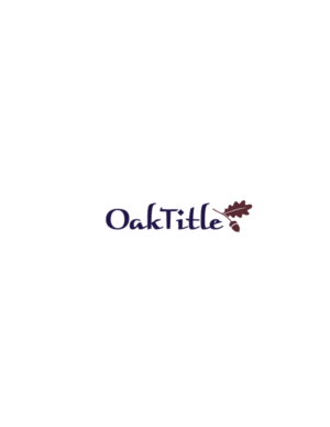 Logo Design by PWP for Oak Title | Design: #12812627